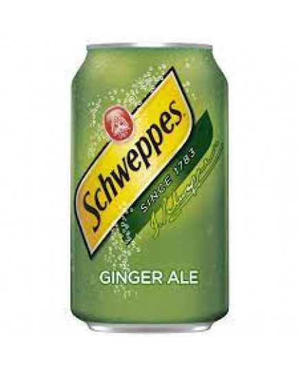 SCHWEPPES GINGER ALE CANS 12 OZ. - 24 CT.