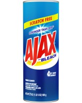 AJAX CLEANSER SCOURER POWDER WITH BLEACH 21 OZ. - 12 CT.