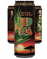 ARIZONA TALL BOY AFRICAN ROOIBOS MANDELA RED TEA 20 OZ. - 24 CT.