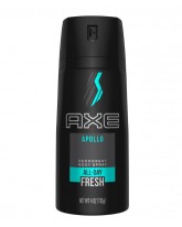 AXE DEODORANT BODY SPRAY APOLLO - 6 CT.