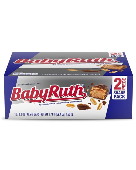 BABY RUTH  SHARE SIZE / KING - 18CT.