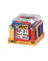 BIC LIGHTER - 50 + 3 CT.