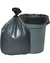 BLACK TRASH CAN LINERS 60 GALLON