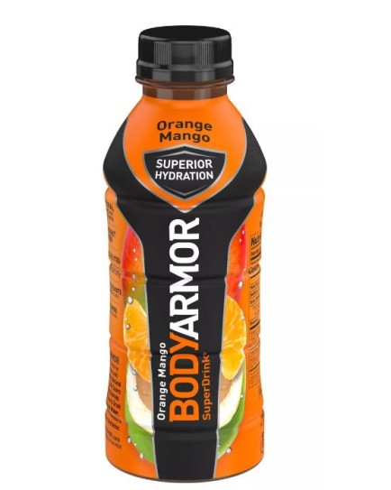 BODY ARMOUR ORANGE MANGO 28 OZ.  - 15 CT.