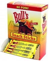 BULL'S ORIGINAL MEAT SNACK STICKS .25 OZ. - 100 CT.