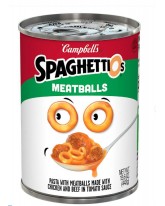CAMPBELL'S SPAGHETTI O'S WITH MEATBALLS 15.6 OZ. - 24 CT.