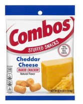 COMBOS CHEDDAR CHEESE CRACKER BAKED 6.3 OZ. - 12 CT.