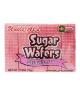 UNCLE AL'S STRAWBERRY SUGAR WAFTER 2.75 OZ. - 12 CT.