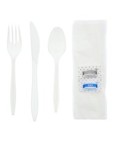 PLASTIC KNIFE, FORK AND SPOON KIT - 250 CT.