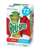 FRUIT ROLL UPS - 72 CT.