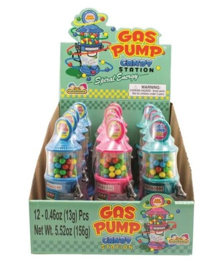 KIDSMANIA GAS PUMP - 12 CT.