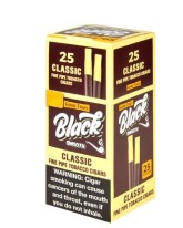 GOOD TIMES BLACK SMOOTH CLASSIC - 25 CT.