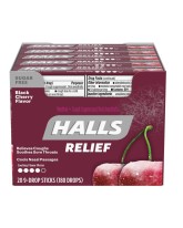 HALLS BLACK CHERRY - 20 CT.