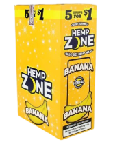 HEMP ZONE BANANA 5 PACK - 15 CT. 