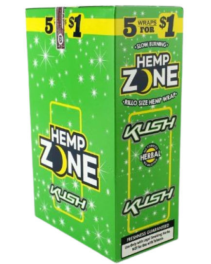HEMP ZONE KUSH 5 PACK - 15 CT. 
