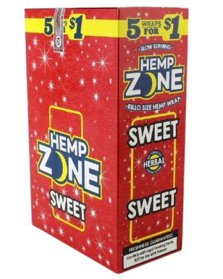 HEMP ZONE SWEET 5 PACK - 15 CT. 