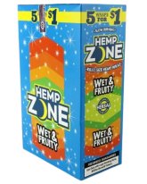 HEMP ZONE WET & FRUITY 5 PACK - 15 CT. 
