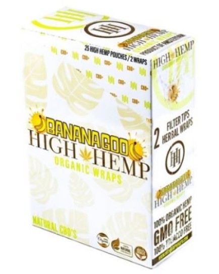 HIGH HEMP BANANA GOO 2 PACK - 25 CT.