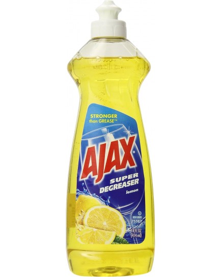 AJAX DISH DETERGENT YELLOW 14 OZ. - 20 CT.