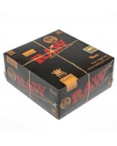 RAW CLASSIC BLACK KING SIZE SLIM - 50 CT.