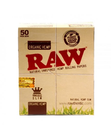 RAW KING SIZE SLIM  - 50 CT.