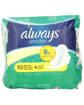 ALWAYS ULTRA REGULAR THIN WITH WINGS 12 - 10 CT.