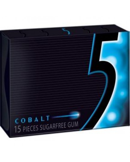 FIVE GUM COBALT PEPPERMINT 12 STICKS - 10 CT.
